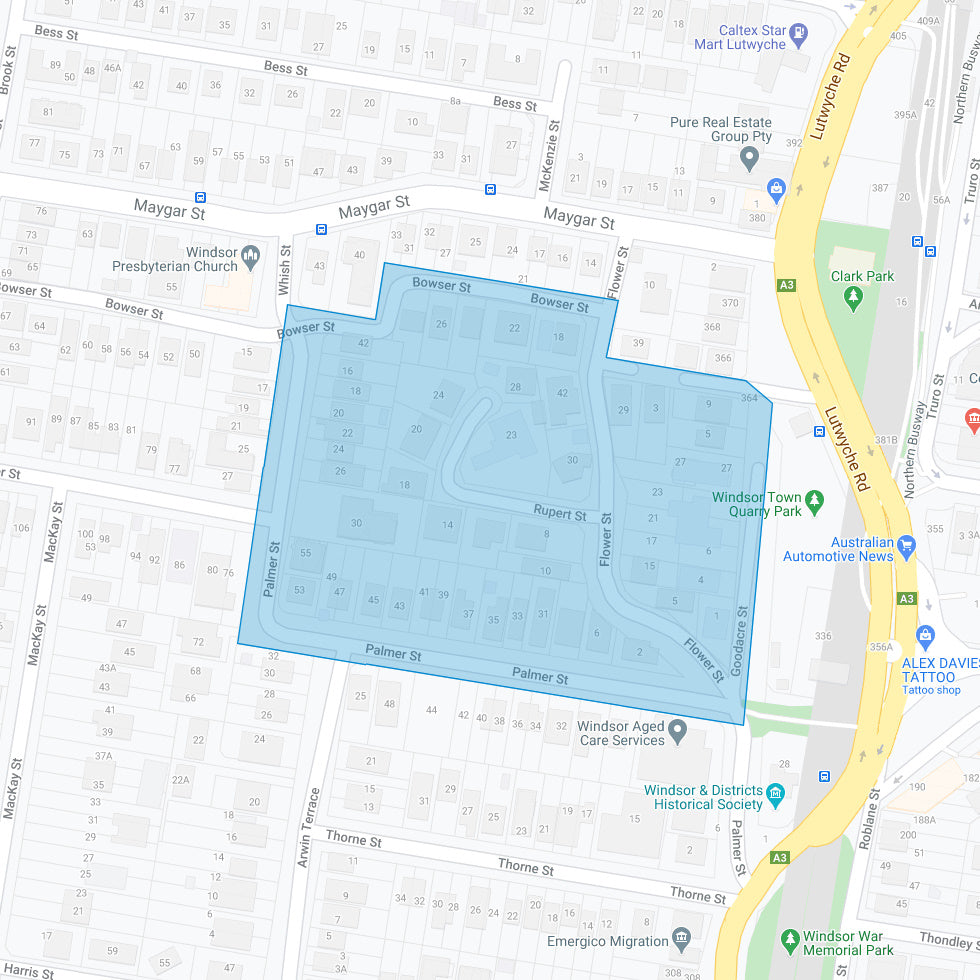 1920 Windsor - Kirkston Estate – Suburb Maps